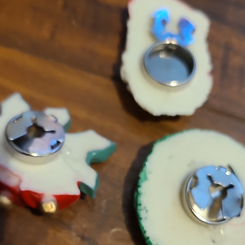 Festive Christmas Button Cover Set - Picture 4 of 5